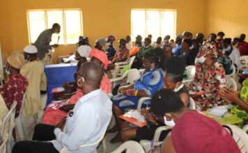 Over 13.2Million out of school children is a time bomb for Nigeria if…HDI HDI Sensitising community stakeholders on UBE Intervention Projects in Lagos
