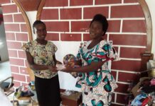 IGCD: Abosede, an orphan turns graduate despite hurdles of life Abosede with Olutosin
