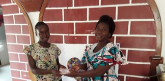 IGCD: Abosede, an orphan turns graduate despite hurdles of life Abosede with Olutosin