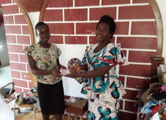 IGCD: Abosede, an orphan turns graduate despite hurdles of life Abosede with Olutosin