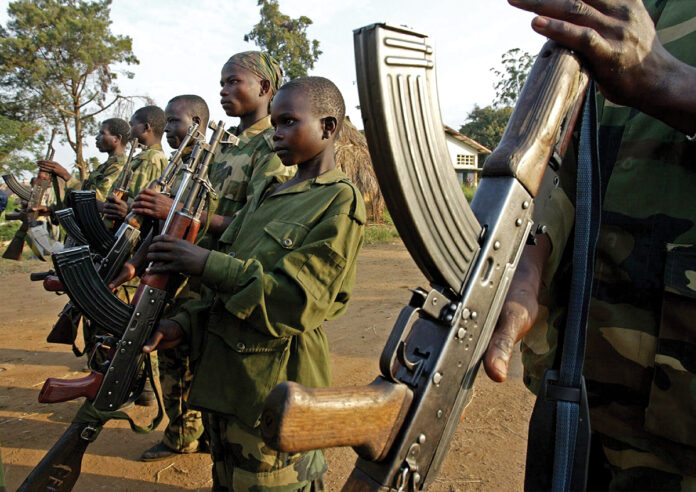 War crimes suspect answers questions on recruiting child soldiers