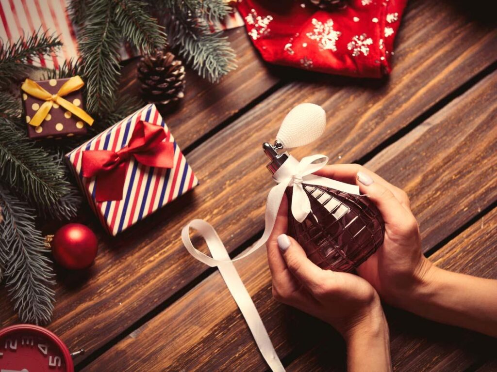 Perfumes at Christmas 