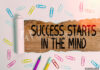 Do you know success starts in your mind? It all starts in your mind
