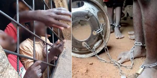 Stepmother and husband arrested for chaining 3 children in Imo