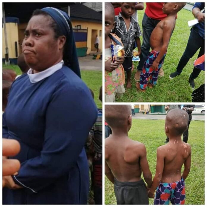 Police rescue 15 kidnapped children from a fake Reverend Sister in Rivers